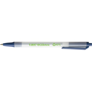Kugelschreiber BIC® Ecolution Clic blau 0,4mm