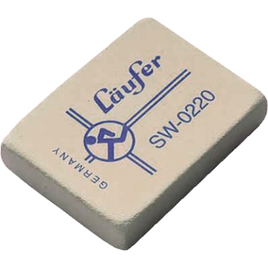 Radierer Läufer SW 0220 weiß 0 Gummi