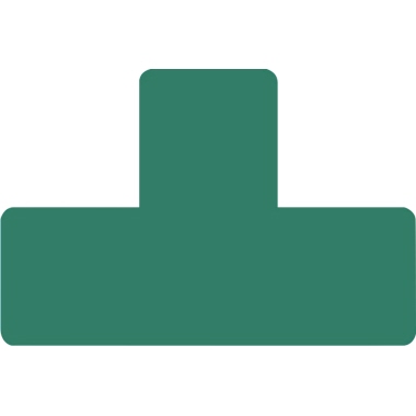 Kennzeichnungssymbole Tarifold 1973 T-Stück grün 10 Stück