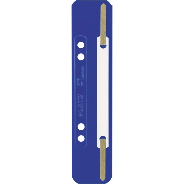 Heftstreifen Leitz 3710 3,5x15,8cm blau Pp, Kunststoffdeckleiste