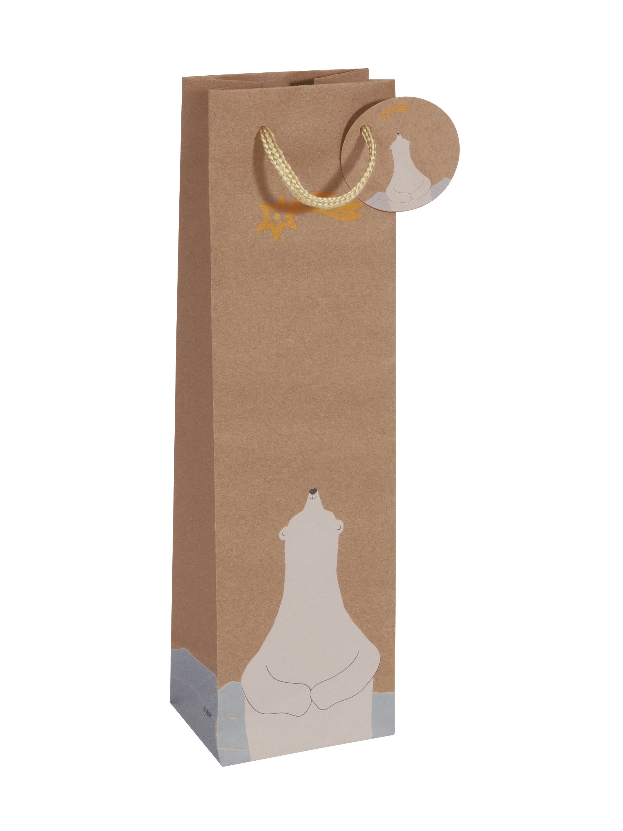 Geschenktasche Sigel 100x350x80mm 