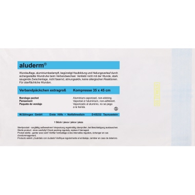 Verbandpäckchen aluderm® 6cm x 3m 