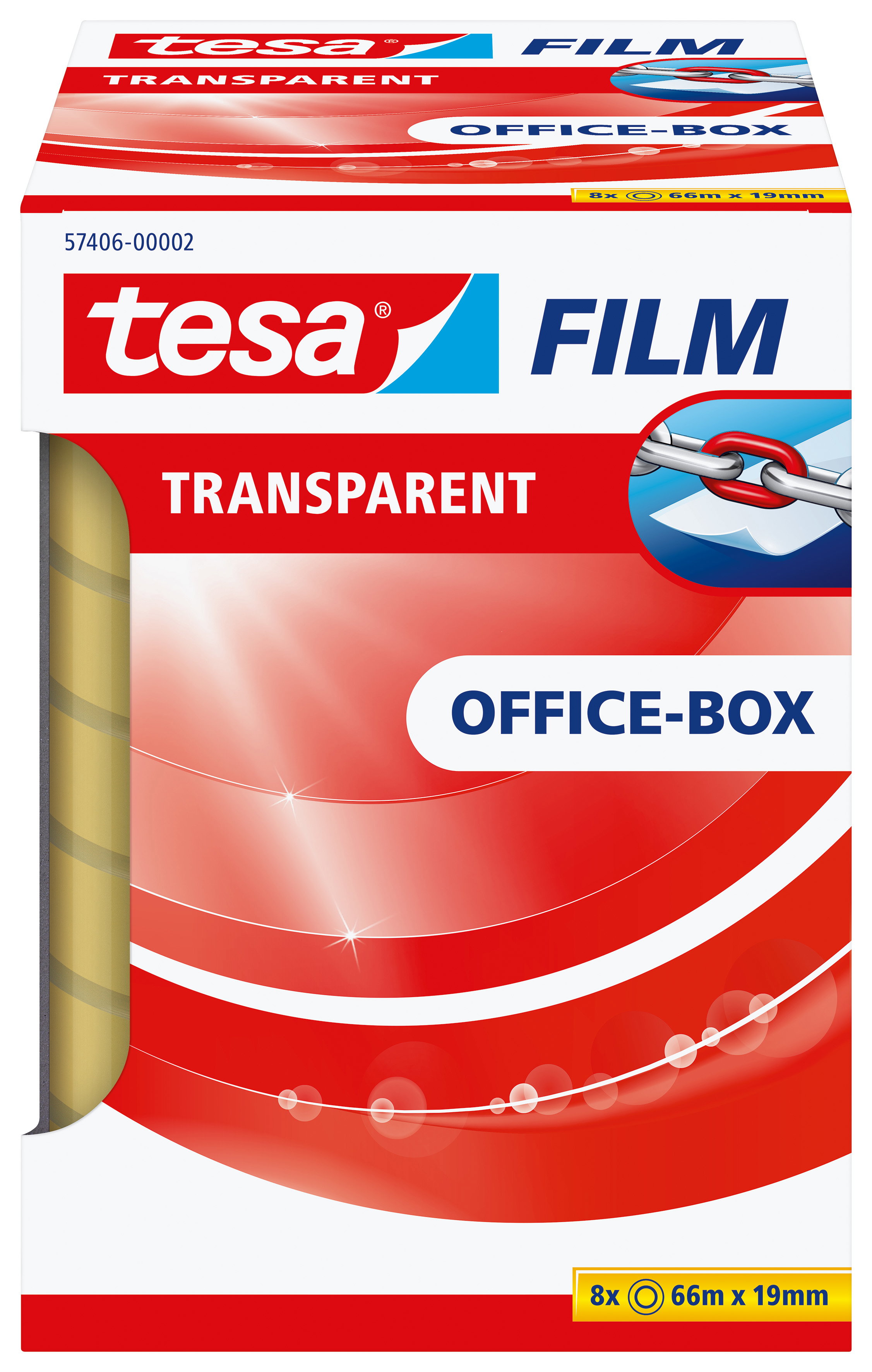 Klebefilm Tesa 57406 Office 66mx19mm 