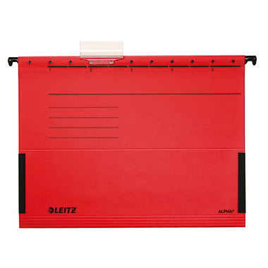 Hängetasche Leitz Alpha 1986 A4 rot 