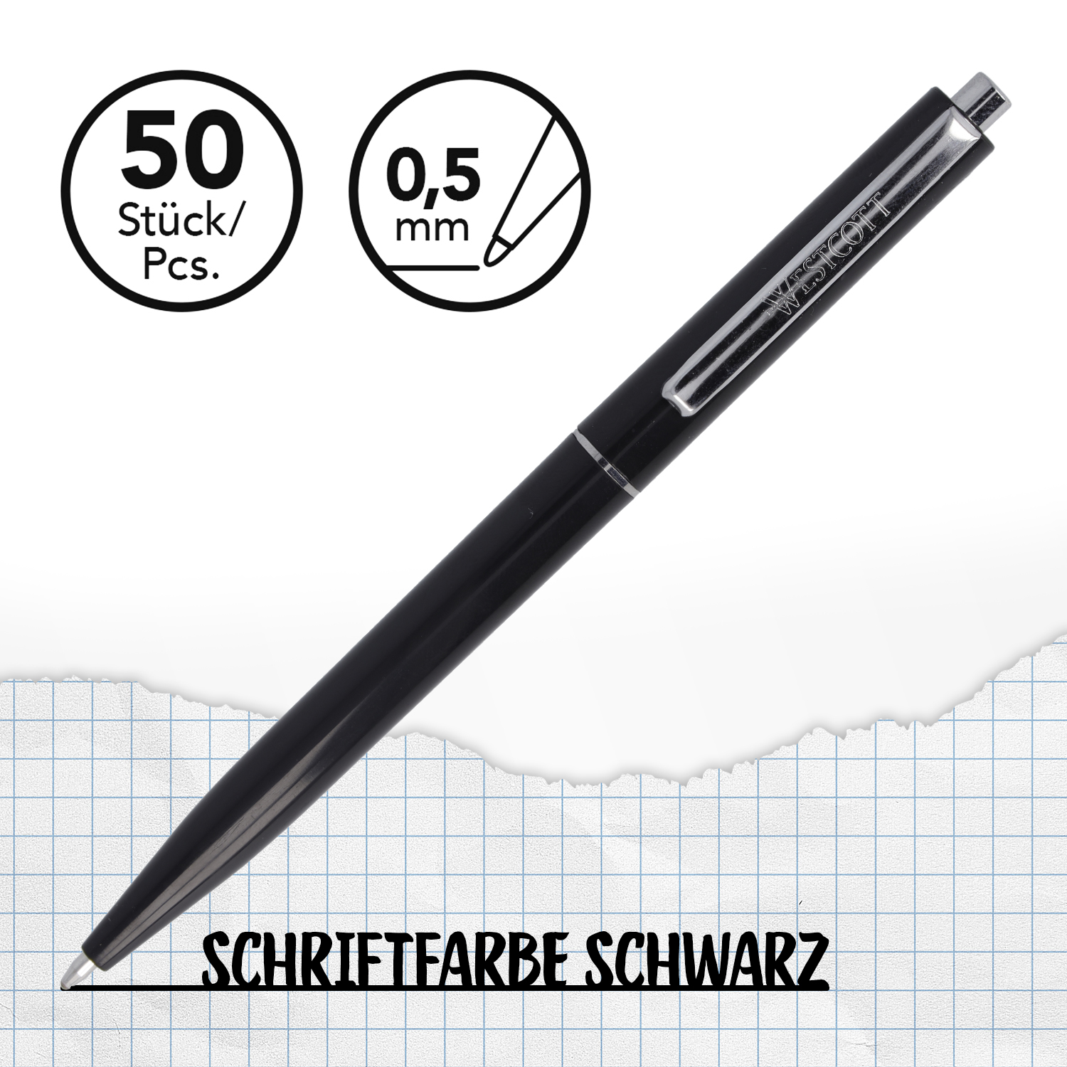 Kugelschreiber senator Point schwarz 