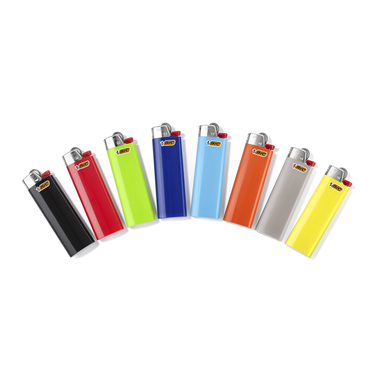 Feuerzeug BIC® J26 Maxi Neutral 50er Tray Farbe Sortiert
