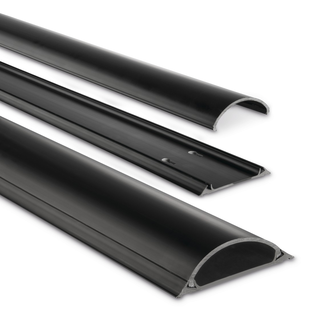 Kabelkanal PVC Hama 100/7/2,1 cm schwarz 00220985