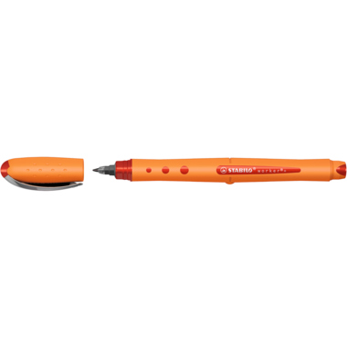 Tintenroller STABILO® worker+ 2018 rot Medium 0,5mm