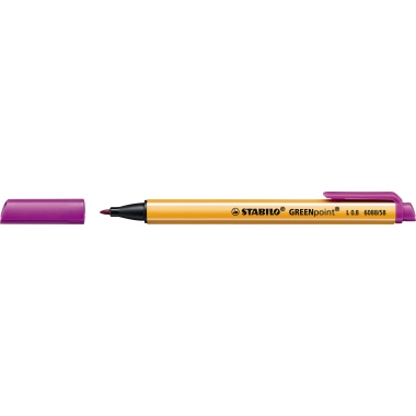 Faserschreiber Stabilo 6088 Greenp. lila 0,8 mm