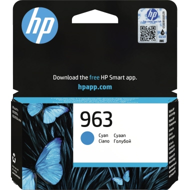 Tintenpa. HP 963 3JA23AE cyan 