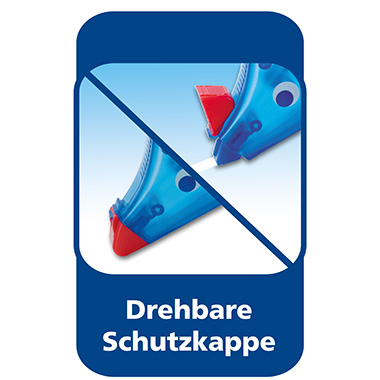 Korrekturroller TippTipp-Ex® 8221362 Pocket Mouse 4,2mm x 10m, blaues Gehäuse