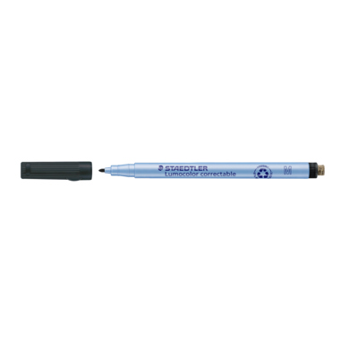 OHP-Marker Staedtler 305M Lumocolor schw Schwarz Wasserlöslich, 1,0mm