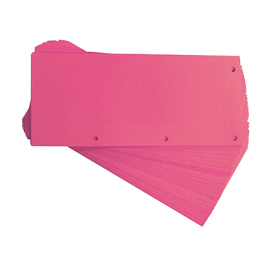 Trennstreifen Oxford 160g pink 160g Karton, 240x105mm, 60 Stück