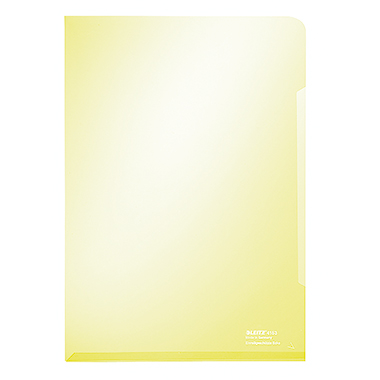 Sichthülle Leitz 4153 A4 0,15mm gelb PVC-Hartfolie, dokumentenecht