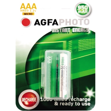 Akku AgfaPhoto AAA HR03 1.2V 950mAh 