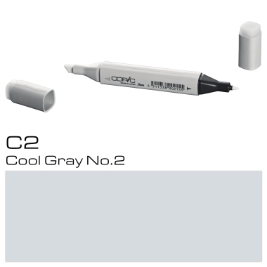 Marker Copic C2 Magnetoplan cool gray 20075