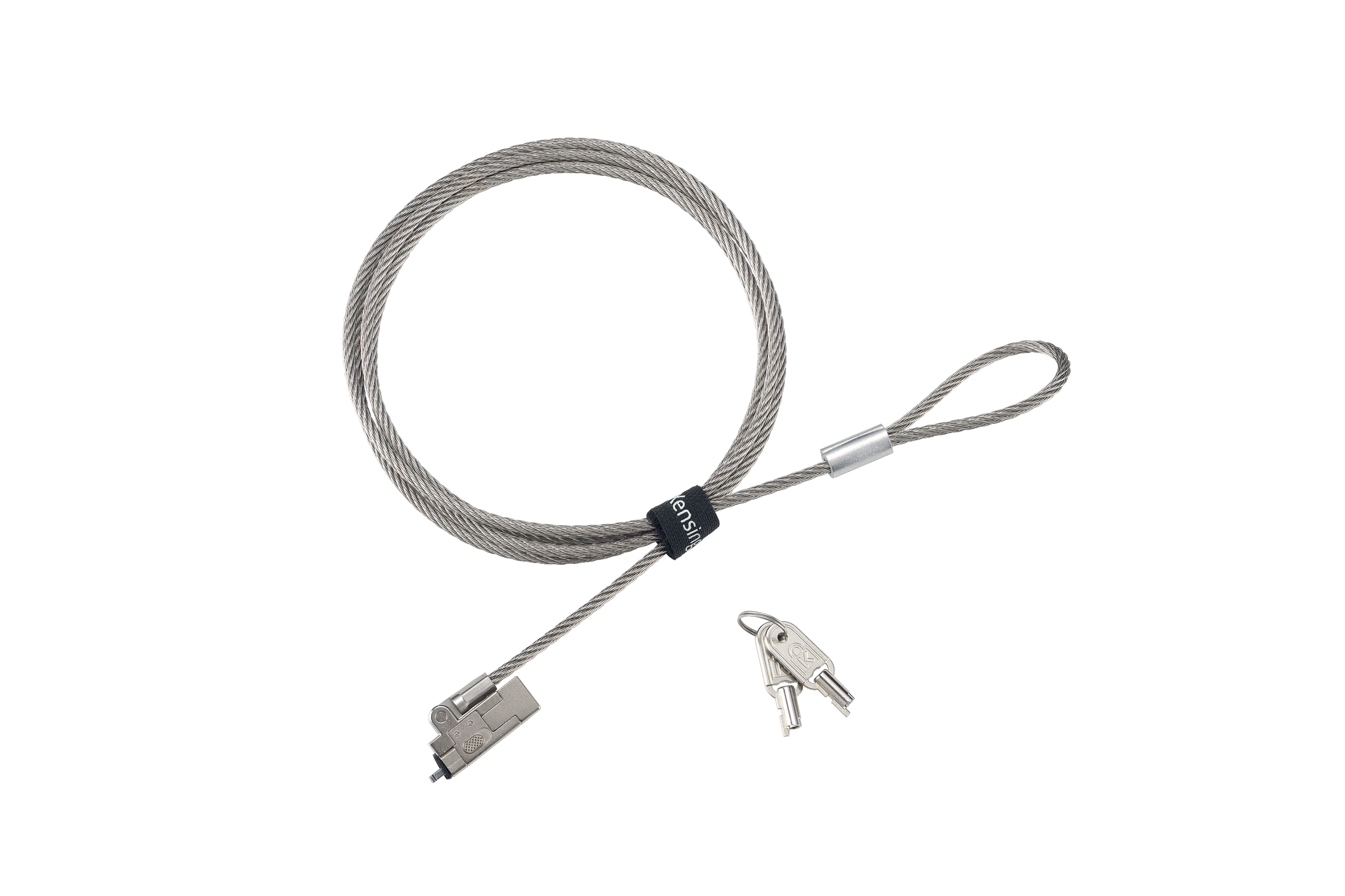 Kabelschloss Kensington NanoS 2.0 KD silber 1,8m 