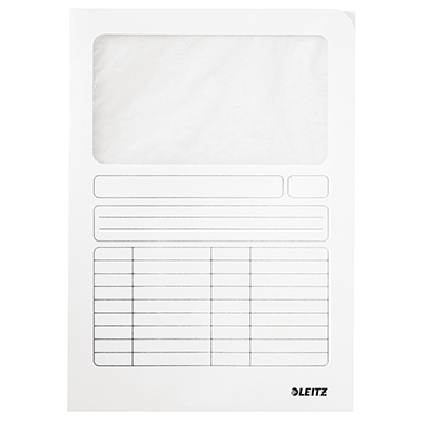 Sichtmappe Leitz 3950 A4 weiß
