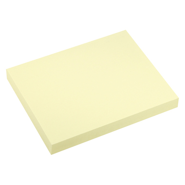 Haftnotiz 100x75mm gelb 100 Blatt