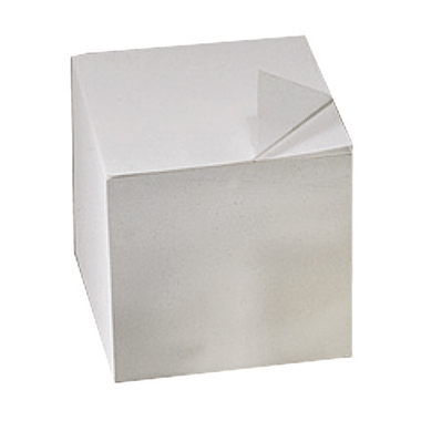 Notizklotz 9x9cm 800 Blatt weiß geleimt 