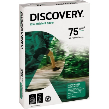 Kopierpapier Discovery A4 75g weiß 500 Blatt