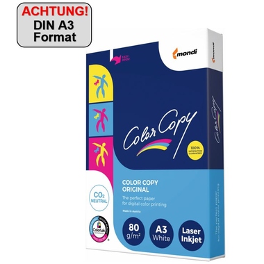 Kopierp. Mondi Color Copy A3 80g weiß