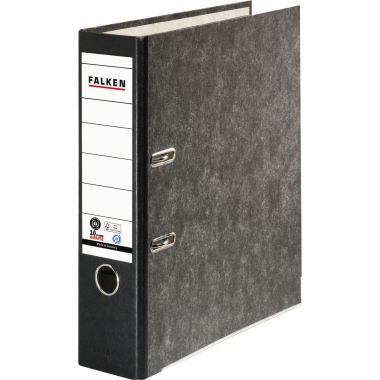 Ordner Falken A4 80mm schwarz Pappe