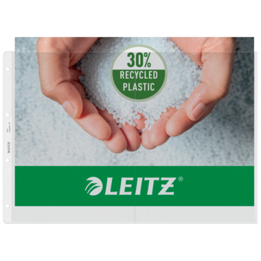 Prospekthülle Leitz 4723 A3quer 120my PP-Folie, oben offen, gefaltet