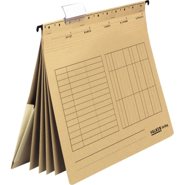 Hängehefter UniReg 230g 4F braun 