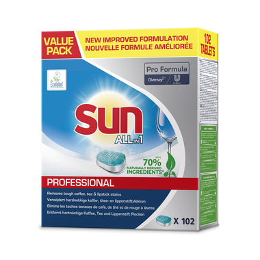 Spülmaschinentabs Sun All in One 102 Tab 