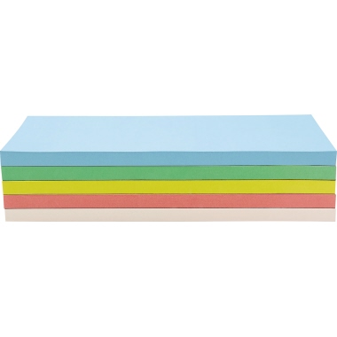 Moderationsk. Magnetop. 111151590 sort. Selbstklebend, 9,5 X 20cm