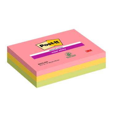 Meeting Notes Post-It 8670-3SS-EU sort. 203x152mm 3x 70 Bl.