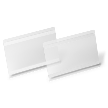 Etikettentasche DURABLE 1183 Hard Cover A5 quer 10 Stück