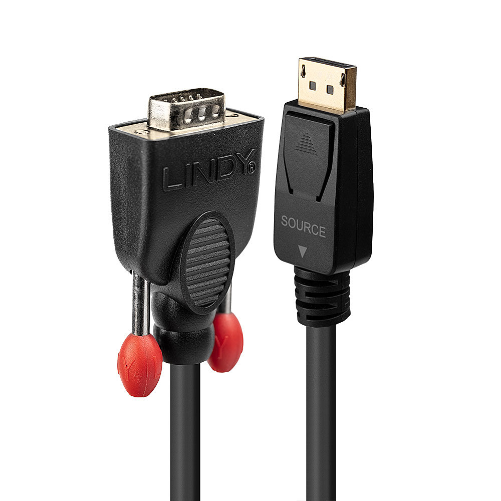 Videokabel Lindy 41942 2m DisplayPort an VGA