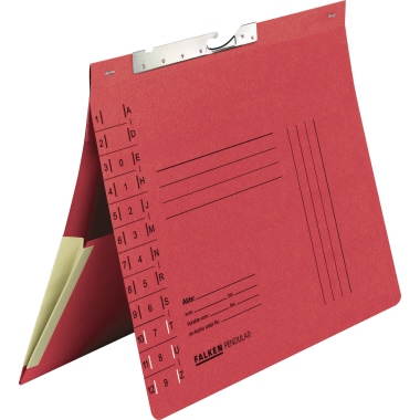 Pendelhefter Falken 15033812 A4 320g rot Behördenheftung