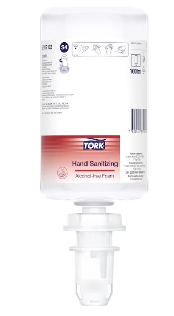 Händedesinfektionsschaum Tork 520202 1000ml alkoholfrei
