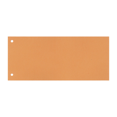 Trennstreifen 10,5x24cm orange 190g recycling 100 Stück 