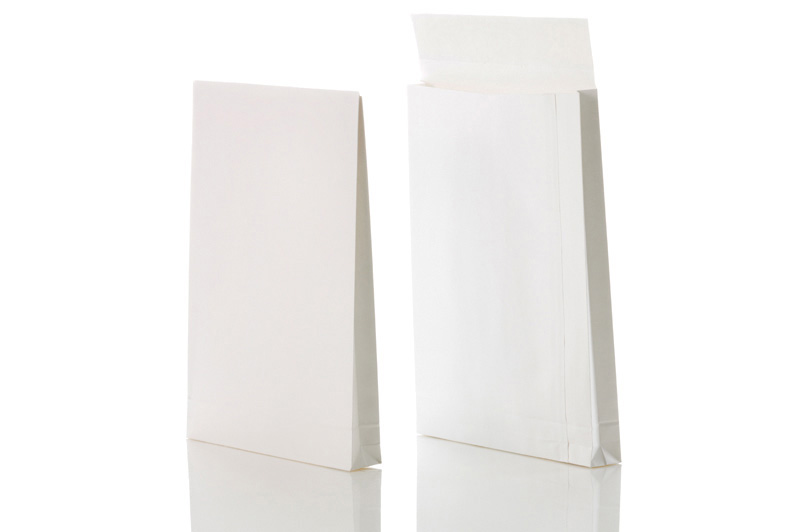 Versandt. B4 oF 150g hk weiß 353x250mm 40mm Falte, ohne Fenster