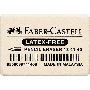 Radierer Faber-Castell Kautschuk 184140 