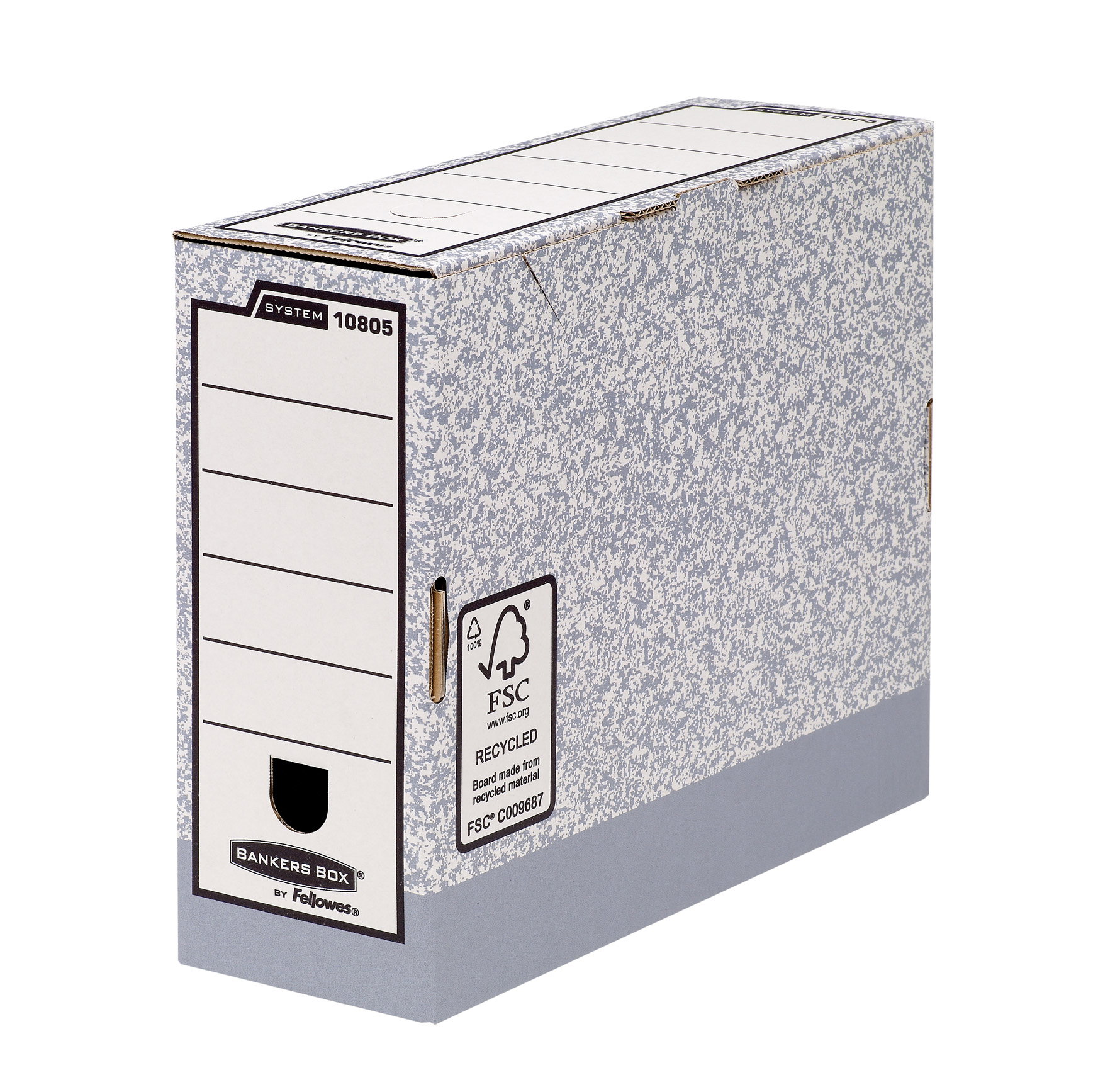 Archivbox Fellowes 10805 100mm grau 