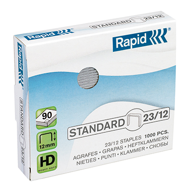 Heftklammer Leitz 24869400 23/12 23/12 Verzinkt