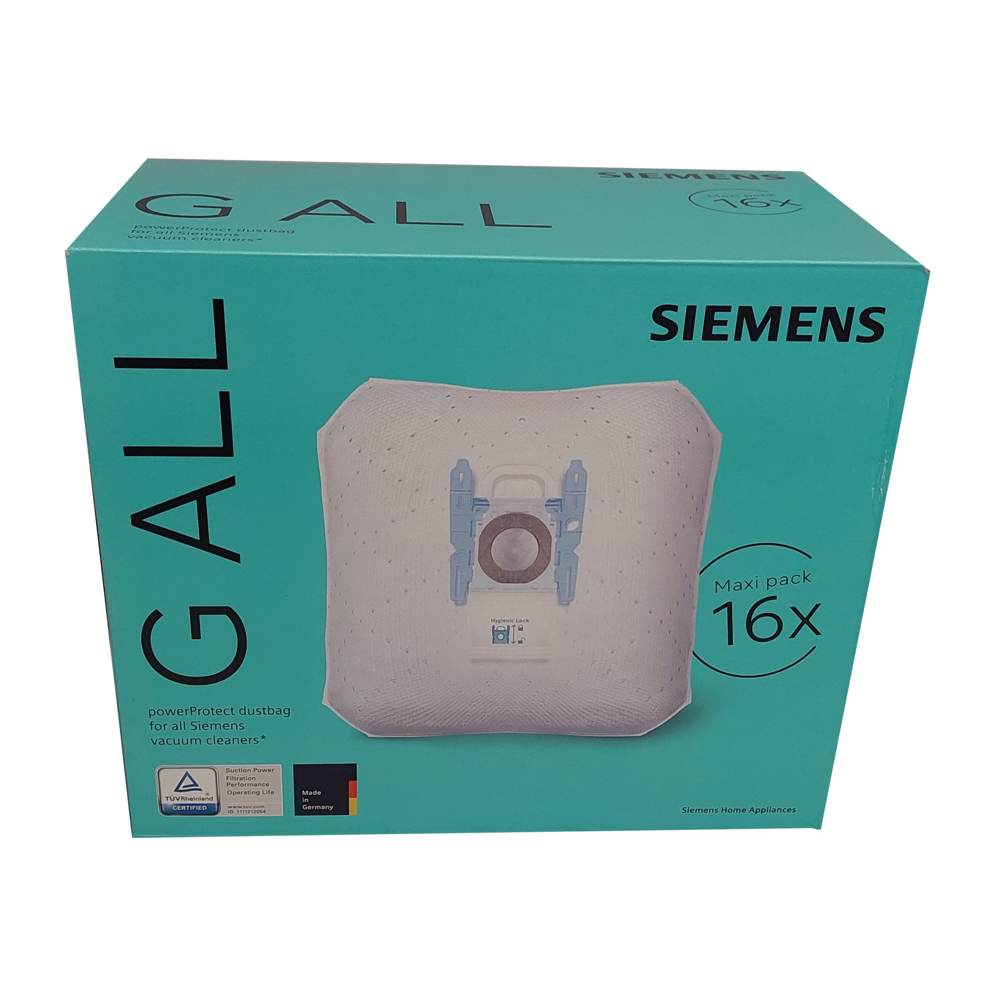 Staubsaugerbeutel Siemens VZ16GALL Pack. 16 Beutel