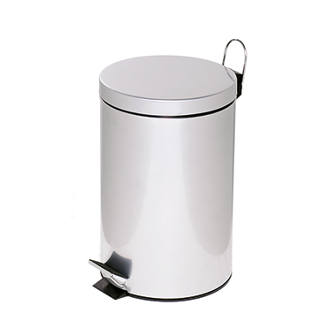 Tretabfalleimer Alco 2961 12L silber 