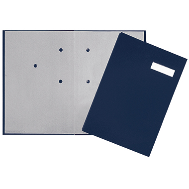 Unterschriftsmappe PAGNA 24192 A4 blau 20 Fächer