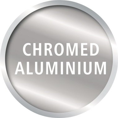Ablagekorb Tesa Aluxx 40207 S silber Ilber, Mit Klebebefetigung, Viereckig