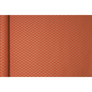 Geschenkpapier 5x0,35m rote Blumen Tiny Rolls Kraft