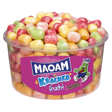 Kaubonbons MAOAM Frucht Kracher 1.200g/Pack